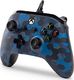 Pad PowerA Kontroler przewodowy Power A oficjalnie licencjonowany przez firmę Microsoft i zgodny z Xbox One, Xbox One S, Xbox One X i Windows 10 - Stealth Blue Camouflage 4