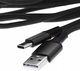 Kabel USB Pawonik USB-A - 1 m Czarny (183) 2