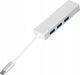 HUB USB Pawonik JL-C3103 1x RJ-45  + 3x USB-A 3.0 (192) 1
