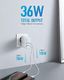 Ładowarka Anker Anker PowerPort III Duo, kompaktowa dwuportowa ładowarka ścienna Type-C z PowerIQ 3.0, zasilanie dla iPhone XR / Xs / Max / X / 8 / Plus, Galaxy S10 / S9, Pixel 3a / 3 / XL, iPad Pro i więcej 6