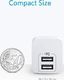Ładowarka Anker Anker PowerPort Mini, wyjątkowo ?adowarka USB, zasilanie 2,5 A dla iPhone XS / XS Max / XR / X / 8/7 / 6 / Plus, iPad Pro / Air 2 / Mini 4, Samsung 1