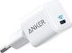 Ładowarka Anker Anker Ładowarka PowerPort III Nano USB-C 18 W PIQ 3.0, zasilacz USB-C do iPhone'a 11/11 Pro / 11 Pro Max / XR / XS / X, Galaxy S10 / S9, Pixel 3/2, iPad Pro 1