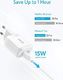 Ładowarka Anker Anker Ładowarka USB C Ładowarka sieciowa USB C PowerPort C1, ładowarka 15 W / 3 A z wyświetlaczem LED, do iPhone 8/8 + / X / XS / XS Max / XR, iPad Pro, Galaxy S9 / S9 + / S8 / S8 +, piksele 6