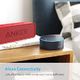 Głośnik Anker Anker Głośnik SoundCore Bluetooth, Głośnik z niesamowitą 24-godzinną żywotnością baterii i podwójnym sterownikiem 6 W, wbudowany mikrofon do iPhone'a, Samsunga (Czerwony) 5