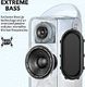 Głośnik Anker Głośnik Soundcore Trance Bluetooth, Głośnik imprezowy z mocnym dźwiękiem 80 W, żywotność baterii 18 godzin, efekty świetlne LED, aplikacja Soundcore, klasa ochrony przed wodą IPX7, do wnętrz i 3