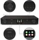 MAJORITY Majority Fitzwilliam 2 tuner HiFi, cyfrowe DAB / DAB + / FM i radio internetowe, Spotify Connect, Bluetooth, pilot, USB i AUX; połączenia optyczne, koncentryczne i konwencjonalne, wyświetlacz 6