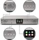 MAJORITY Majority Fitzwilliam 2 tuner HiFi, cyfrowe DAB / DAB + / FM i radio internetowe, Spotify Connect, Bluetooth, pilot, USB i AUX; połączenia optyczne, koncentryczne i konwencjonalne, wyświetlacz 4