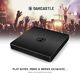 Napęd MAJORITY Oakcastle ED100 USB przenośny zewnętrzny napęd DVD / CD do laptopa, PC, zewnętrzna nagrywarka CD / DVD z m podwójnym napędem USB C i 3.0 4