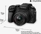 Lustrzanka Panasonic Aparat Panasonic LUMIX G DMC-G70KAEGK (16 megapikseli, wizjer OLED, ekran dotykowy OLED 7,5 cm, zdjęcia i wideo 4K) z obiektywem H-FS14042E czarny 3