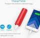 Powerbank Anker Anker PowerCore 5000 mAh zewnętrzny power bank bateria bardzo kompaktowa, smukła ładowarka do telefonu z Power IQ do iPhone'a XS Max / XR / XS / X / 8/8 Plus, iPada, Samsunga Galaxy i innych smartfonów (czerwona) 5