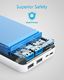 Powerbank Anker Anker PowerCore Essential 20000, zewnętrzna bateria 20000 mAh z technologią PowerIQ i wejściem USB-C, ogromna gęstość energii, kompatybilny z iPhone'em, Samsungiem, iPadem (biały) 6