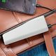 Powerbank Anker Anker Zewnętrzna bateria PowerCore 20100 mAh, kompaktowy power bank, 2-portowa ładowarka o dużej pojemności 4,8 A z technologią PowerIQ do iPhone'a, iPada, Samsunga Galaxy (biała / matowa) 6