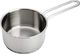 WMF Mini rondel WMF, 12 cm, mały, bez pokrywki, rondel 0,7 l, mały rondel do pojedynczych gospodarstw domowych, polerowana stal nierdzewna Cromargan, indukcyjna, do układania w stosy, idealny do małych porcji 5