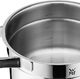 WMF Rondel WMF Compact Cuisine 20 cm, szklana pokrywa, brytfanna 2,5l, polerowana stal nierdzewna Cromargan, wewnętrzne skalowanie, możliwość układania w stosy, garnek indukcyjny, niepowlekany 9