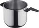 WMF Szybkowar WMF Perfect Premium 6,5 l, szybkowar 22 cm, polerowana stal nierdzewna Cromargan, indukcja, poziomy gotowania 2, pokrętło wielofunkcyjne 4