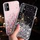 Etui HUAWEI P SMART 2020 Brokat Cekiny Glue Glitter Case różowe 7