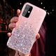 Etui HUAWEI P SMART 2020 Brokat Cekiny Glue Glitter Case różowe 8