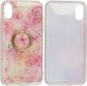 Etui HUAWEI P30 LITE Marble Ring jasny róż 3