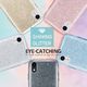 Etui HUAWEI P40 LITE Brokat Glitter złote 6