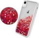 Etui HUAWEI P40 LITE E Liquid Brokat czerwone 2