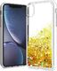 Etui HUAWEI P40 LITE E Liquid Brokat złote 1
