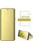 Etui HUAWEI Y5P Clear View Cover z klapką złote 3