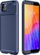 Etui HUAWEI Y5P Pancerne Shockproof Carbon Fiber niebieskie 1