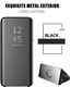 Etui HUAWEI Y6P Clear View Cover z klapką czarne 2