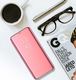 Etui HUAWEI Y6P Clear View Cover z klapką różowe 7