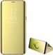 Etui HUAWEI Y6P Clear View Cover z klapką złote 2