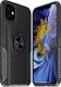 Etui IPHONE 12 Pancerne Armor Ring czarne 1