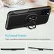 Etui IPHONE 12 Pancerne Armor Ring czarne 2