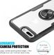 Etui Pancerne Clear Carbon Ring IPHONE 7 czarne 4