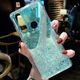 Etui SAMSUNG GALAXY A10 Brokat Cekiny Glue Glitter Case zielone 5