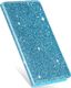 Etui SAMSUNG GALAXY A10 portfel z klapką Flip Magnet Shine Brokat miętowe 5