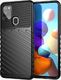 Etui SAMSUNG GALAXY A21S Pancerne Thunder Case czarne 2