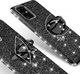 Etui SAMSUNG GALAXY A31 Diamond Ring Brokat czarny 2