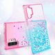 Etui SAMSUNG GALAXY A51 Diamond Liquid Przelewany Brokat różowo-niebieskie 6