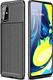 Etui SAMSUNG GALAXY A71 Pancerne Shockproof Carbon Fiber czarne 1