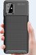 Etui SAMSUNG GALAXY A71 Pancerne Shockproof Carbon Fiber czarne 3