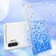 Etui SAMSUNG GALAXY M21 Diamond Liquid Przelewany Brokat niebieskie 7