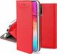 Etui SAMSUNG GALAXY M21 portfel z klapką Flip Magnet czerwone 1