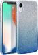 Etui SAMSUNG GALAXY NOTE 10 LITE Brokat Glitter srebrno-niebieskie 1