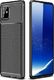 Etui SAMSUNG GALAXY NOTE 10 LITE Pancerne Shockproof Carbon Fiber czarne 1