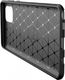 Etui SAMSUNG GALAXY NOTE 10 LITE Pancerne Shockproof Carbon Fiber czarne 6