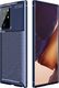Etui SAMSUNG GALAXY NOTE 20 ULTRA Pancerne Shockproof Carbon Fiber niebieskie 1