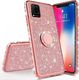 Etui SAMSUNG GALAXY S10 LITE Diamond Ring Brokat różowe 2