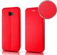 Etui SAMSUNG GALAXY S10 LITE portfel z klapką skóra ekologiczna Flip Elegance czerwone 1