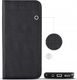 Etui SAMSUNG GALAXY XCOVER PRO portfel z klapką Flip Magnet czarne 3