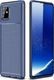 Etui XIAOMI MI NOTE 10 LITE Pancerne Shockproof Carbon Fiber niebieskie 1